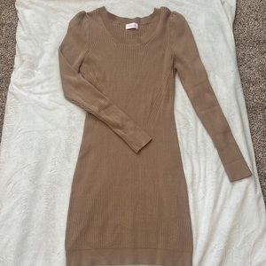 Pink Lily Sweater Dress